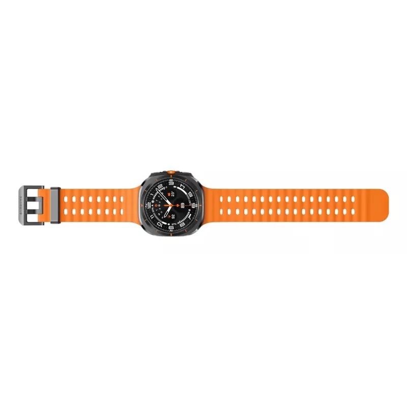 Samsung Galaxy Watch Ultra (2025) SM-L705 smartwatch LTE, 47 mm, ecrã tátil AMOLED de 3,81 cm (1,5 polegadas) 480 x 480, 64 GB, Wi-Fi, GPS, cinzento titânio