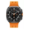 Samsung Galaxy Watch Ultra (2025) SM-L705 smartwatch LTE, 47 mm, ecrã tátil AMOLED de 3,81 cm (1,5 polegadas) 480 x 480, 64 GB, Wi-Fi, GPS, cinzento titânio