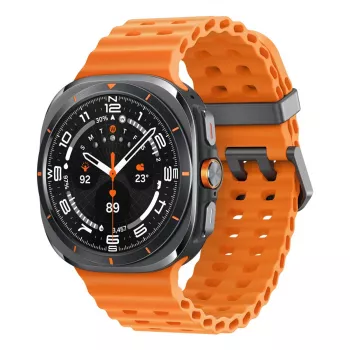 Samsung Galaxy Watch Ultra 3,81 cm (1,5 polegadas) AMOLED 47 mm digital 480 x 480 píxeis ecrã tátil 4G cinzento Wi-Fi GPS (satélite)