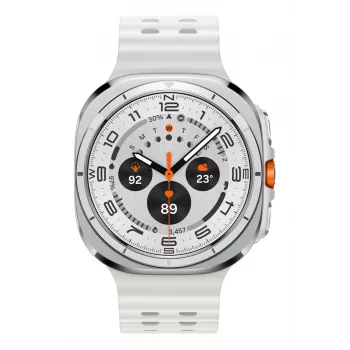 Samsung Galaxy Watch Ultra 3,81 cm (1,5 polegadas) AMOLED 47 mm digital 480 x 480 píxeis ecrã tátil 4G branco Wi-Fi GPS (satélite)