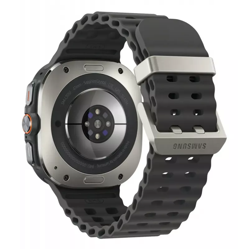 Samsung Galaxy Watch Ultra 3,81 cm (1,5 polegadas) AMOLED 47 mm digital 480 x 480 píxeis ecrã tátil 4G prateado Wi-Fi GPS (satélite)