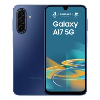 Smartphone Samsung Galaxy A17 5G — 6,7 polegadas Super AMOLED, 128 GB, 4 GB RAM, 5000 mAh, IP54 (azul)