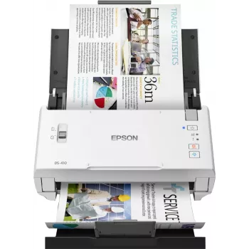 Epson WorkForce DS-410 digitalizador com alimentador 600 x 600 DPI A4 preto, branco