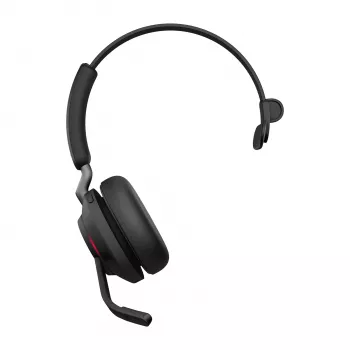 Headset Jabra Evolve2 65 USB-A UC Mono preto