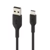 Cabo BELKIN USB-A para USB-C 2 m preto