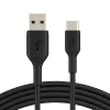 Cabo BELKIN USB-A para USB-C 2 m preto