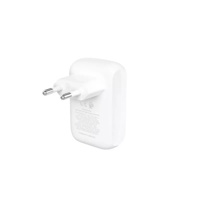 BELKIN Boostcharge 42W-30W USB-C+12W carregador de parede duplo branco