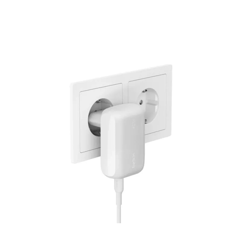 BELKIN Boostcharge 42W-30W USB-C+12W carregador de parede duplo branco