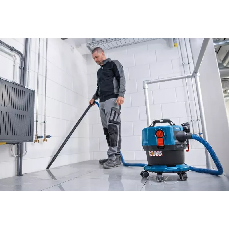 Bosch GAS 18V-12 MC Professional 12 L aspirador cilíndrico seco e húmido combi