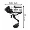 Chave de impacto Bosch 0 601 9E0 005 1/4 polegadas 3100 RPM 110 N⋅m preto, azul 12 V