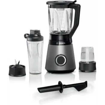 Batedeira Bosch Serie 4 MMB6177S 1,5 L batedeira de mesa 1200 W preto, prateado