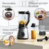 Batedeira Bosch Serie 4 MMB6177S 1,5 L batedeira de mesa 1200 W preto, prateado