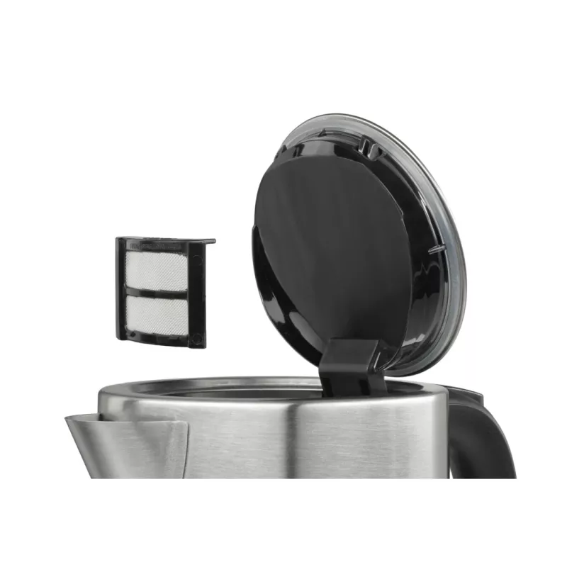 Chaleira elétrica Bosch TWK7S05 1,7 L 2200 W preto, cinzento