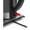 Chaleira elétrica Bosch TWK7S05 1,7 L 2200 W preto, cinzento
