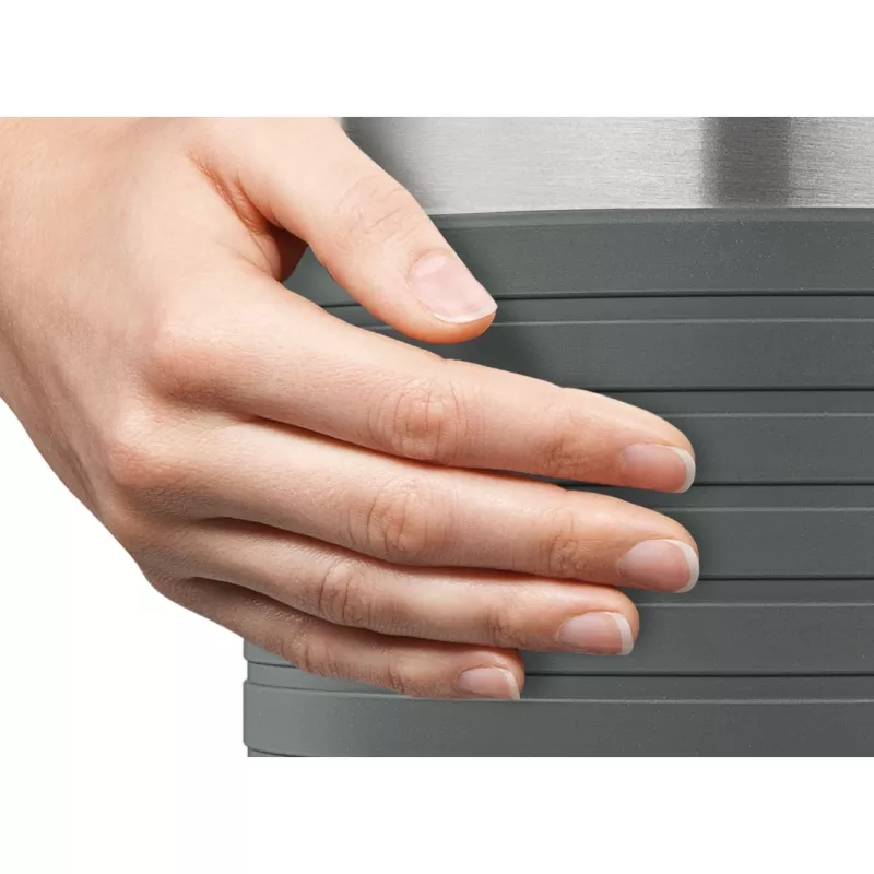 Chaleira elétrica Bosch TWK7S05 1,7 L 2200 W preto, cinzento