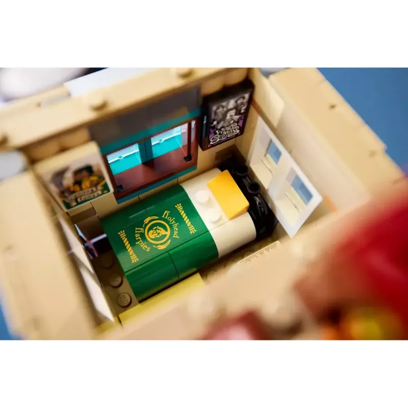 LEGO Harry Potter A Toca dos Weasleys Edição de Colecionador 76437 conjunto de construção, 2405 peças, 10 minifiguras, 460×250×230 mm