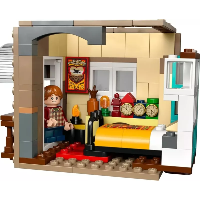 LEGO Harry Potter A Toca dos Weasleys Edição de Colecionador 76437 conjunto de construção, 2405 peças, 10 minifiguras, 460×250×230 mm