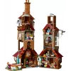 LEGO Harry Potter A Toca dos Weasleys Edição de Colecionador 76437 conjunto de construção, 2405 peças, 10 minifiguras, 460×250×230 mm