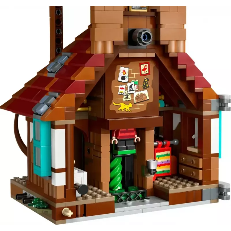 LEGO Harry Potter A Toca dos Weasleys Edição de Colecionador 76437 conjunto de construção, 2405 peças, 10 minifiguras, 460×250×230 mm