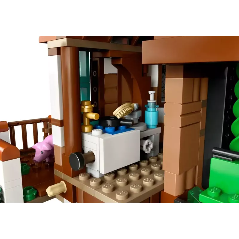 LEGO Harry Potter A Toca dos Weasleys Edição de Colecionador 76437 conjunto de construção, 2405 peças, 10 minifiguras, 460×250×230 mm