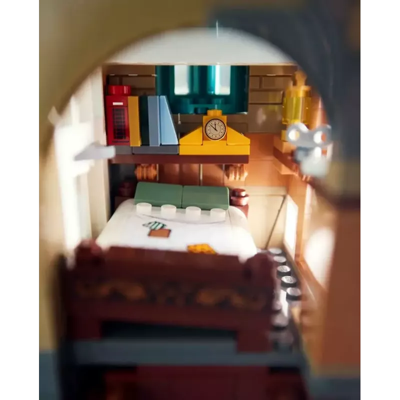 LEGO Harry Potter A Toca dos Weasleys Edição de Colecionador 76437 conjunto de construção, 2405 peças, 10 minifiguras, 460×250×230 mm