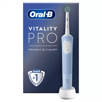 Escova de dentes Oral-B Vitality Pro para adulto com tecnologia rotativa-oscilante cinzento, branco