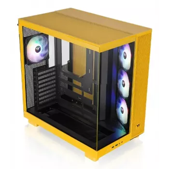 Caixa de PC Thermaltake View 380 XL TG ARGB Midi Tower amarelo