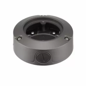 Caixa de ligação Hanwha SBO-100B1 exterior preto 12,6 cm de diâmetro