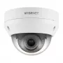 Hanwha Vision QNV-7082R WiseNet Q câmara IP dome IR anti-vandalismo para exterior, 4 MP, 3,2 mm, PoE, IP66, IK10, branca