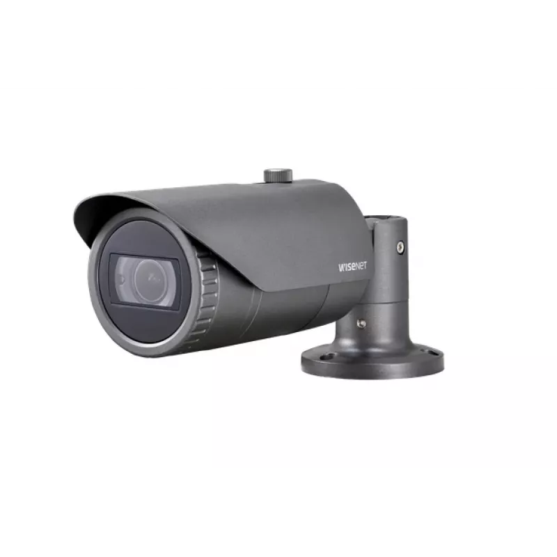Câmara bullet com IR HANWHA - Qno-6082r1 - 2MPix H.265