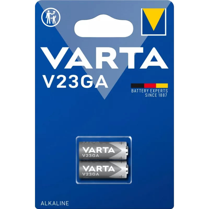 Pilha VARTA V 23 Ga alarme de automóvel 12V 1x2