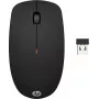 HP X200 rato sem fios 6VY95AA, ótico, 2,4 GHz, recetor USB, preto