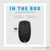 HP X200 rato sem fios 6VY95AA, ótico, 2,4 GHz, recetor USB, preto