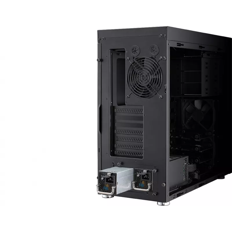 Fonte de alimentação FSP Twins PRO 900W PS2 ATX redundante ATX preta, 900 W, 100 - 240 V, 50 - 60 Hz, 6 - 10 A, ativa, 130 W