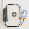 Dimmer Shelly Plus 0-10V de encastrar azul-cinzento controlo sem fios 110-240V