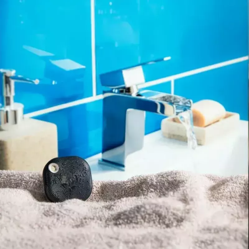 Botão inteligente Shelly BLU Button Tough 1 preto plástico 3V CR2032
