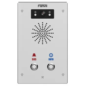 Intercomunicador áudio e vídeo FANVIL I16s-02p