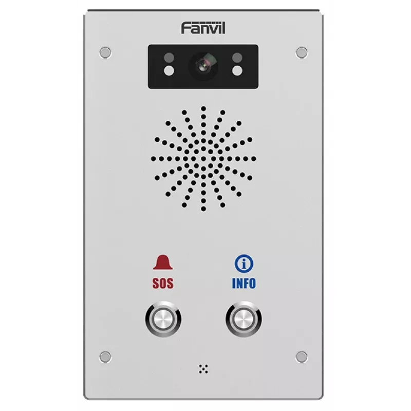 Intercomunicador áudio e vídeo FANVIL I16s-02p