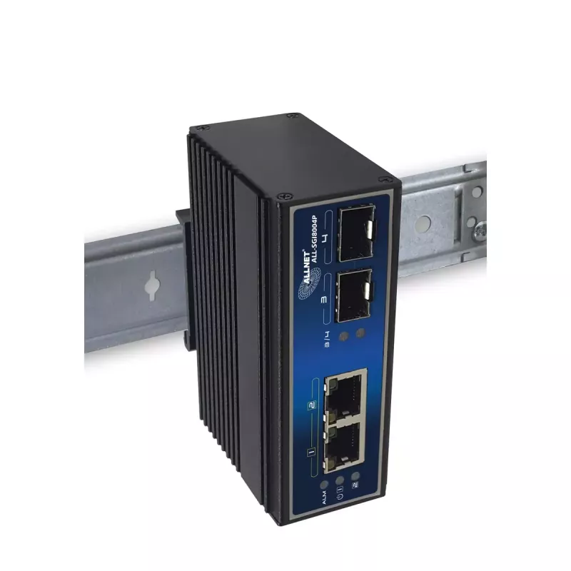 Switch não gerido ALLNET ALL-SGI8004P Gigabit Ethernet PoE 2 portas
