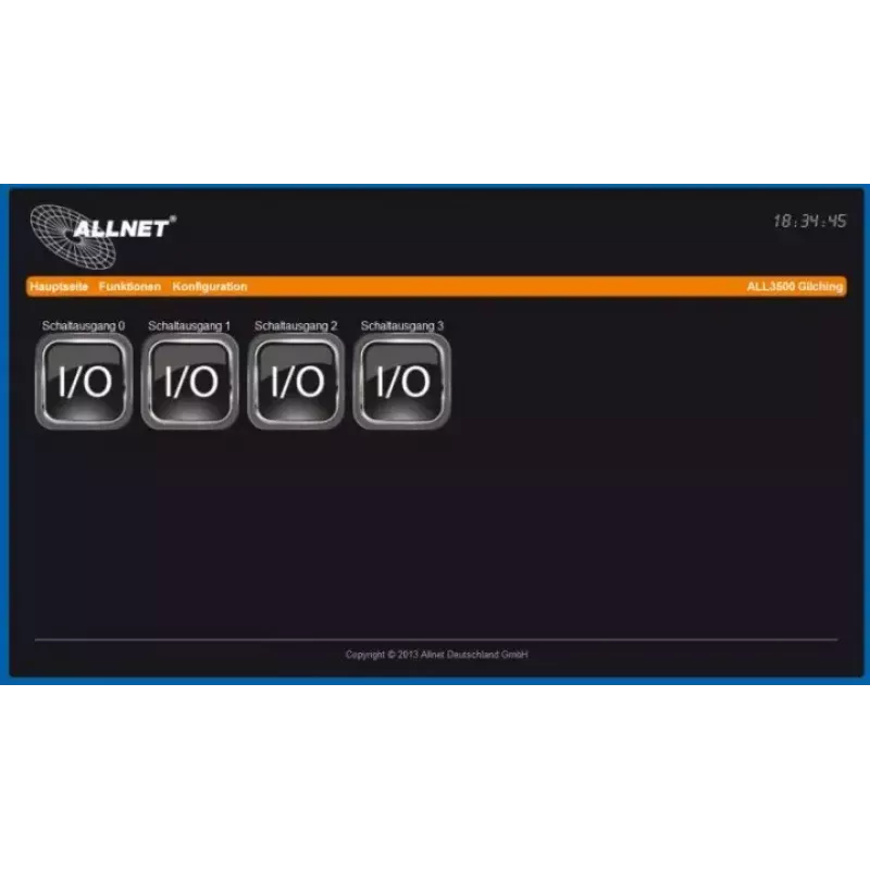 Unidade central Smart Home ALLNET ALL3500