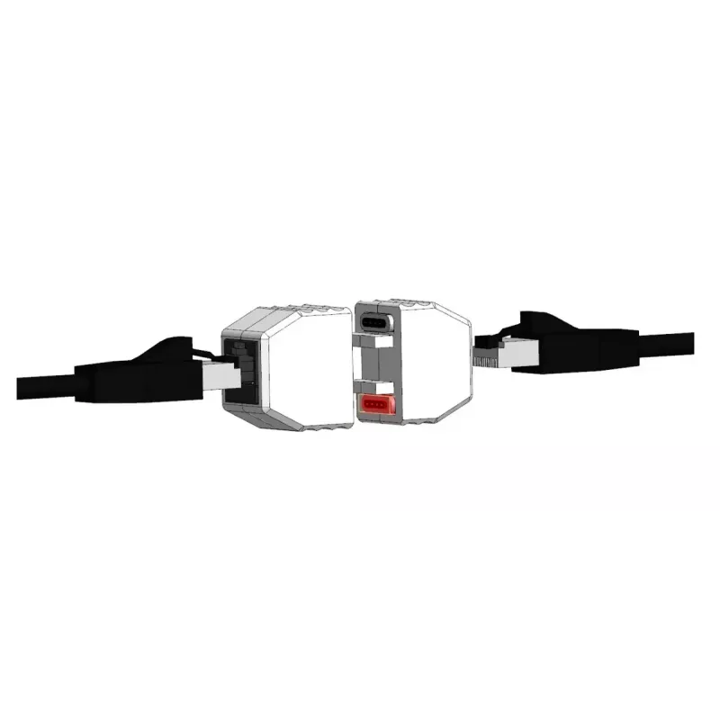 Placas/adaptadores de interface ALLNET ALL-RJ45-MAGNET RJ-45 branco 90W