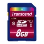 Memória flash Transcend 8 GB SDHC Class 10 UHS-I 600x TS8GSDHC10U1
