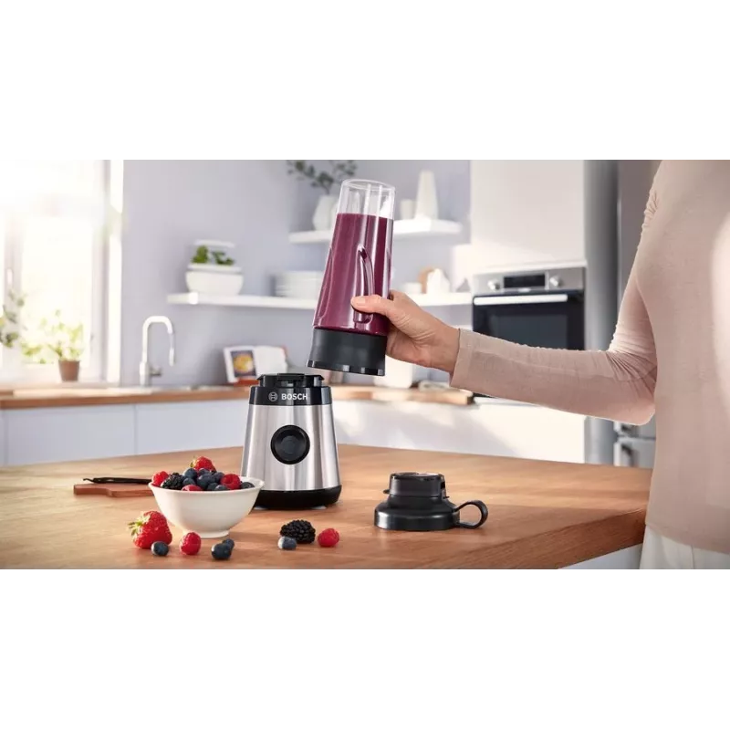 Bosch VitaPower MMB2111M liquidificadora 0,6 l liquidificadora de bancada 450 W aço inoxidável