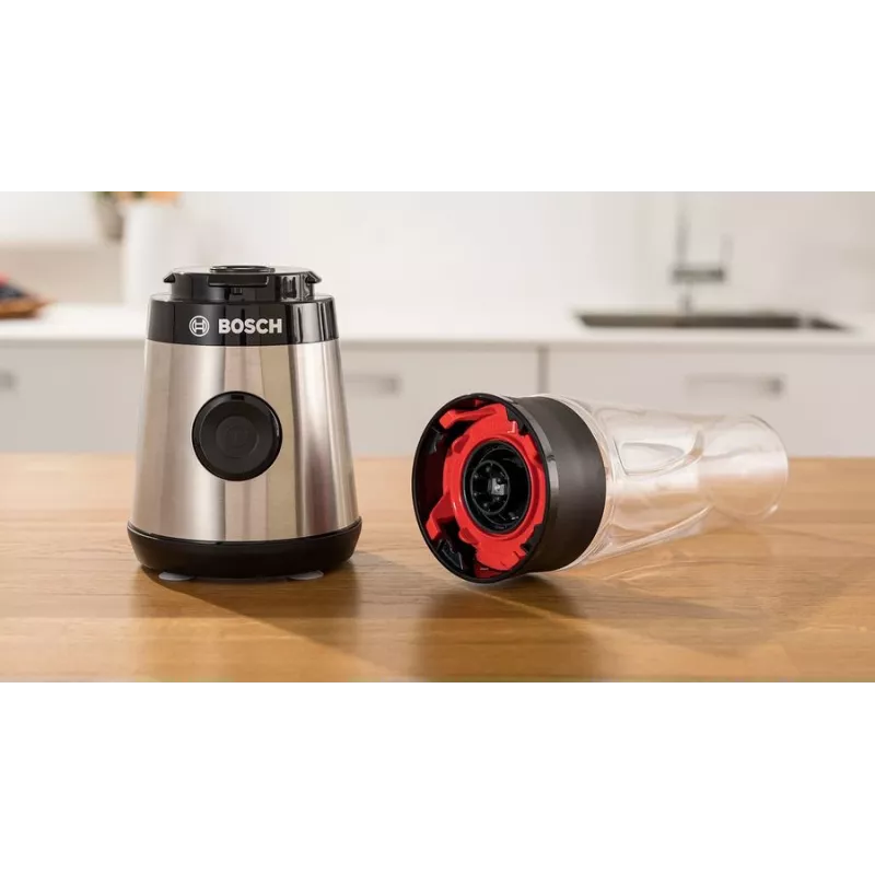 Bosch VitaPower MMB2111M liquidificadora 0,6 l liquidificadora de bancada 450 W aço inoxidável