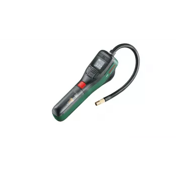 Bomba de ar elétrica Bosch 0.603.947.000 — portátil, recarregável, 10 bar (150–150 psi), 3000 mAh, USB‑C, 10 l/min, com mangueira e acessórios