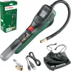 Bomba de ar elétrica Bosch 0.603.947.000 — portátil, recarregável, 10 bar (150–150 psi), 3000 mAh, USB‑C, 10 l/min, com mangueira e acessórios