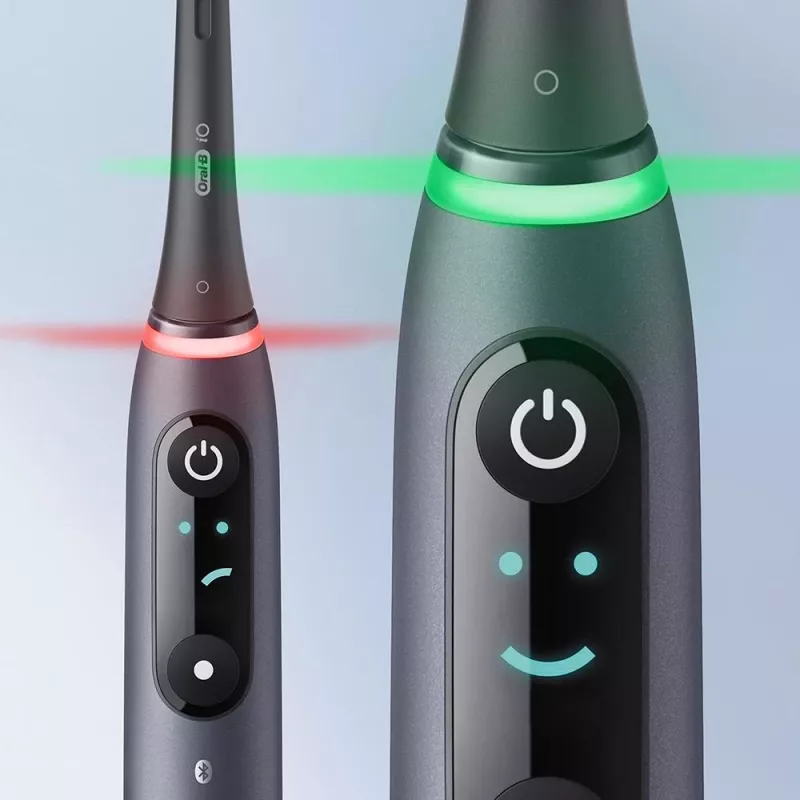 Escova de dentes elétrica Oral-B iO adulto escova de dentes rotativa preta