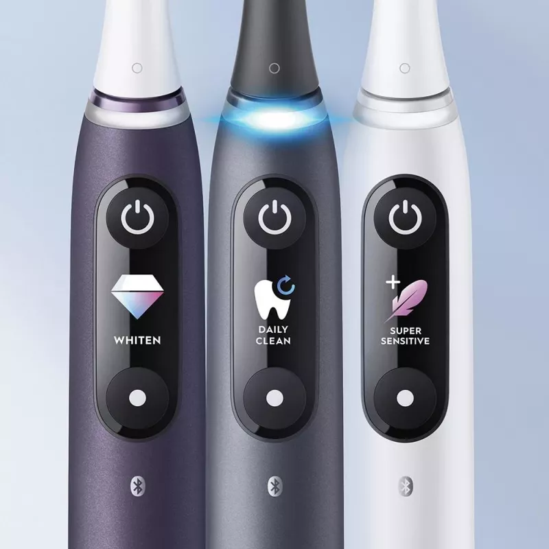 Escova de dentes elétrica Oral-B iO adulto escova de dentes rotativa preta