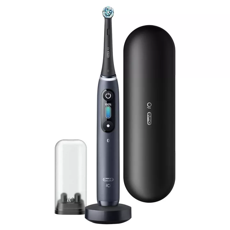 Escova de dentes elétrica Oral-B iO adulto escova de dentes rotativa preta