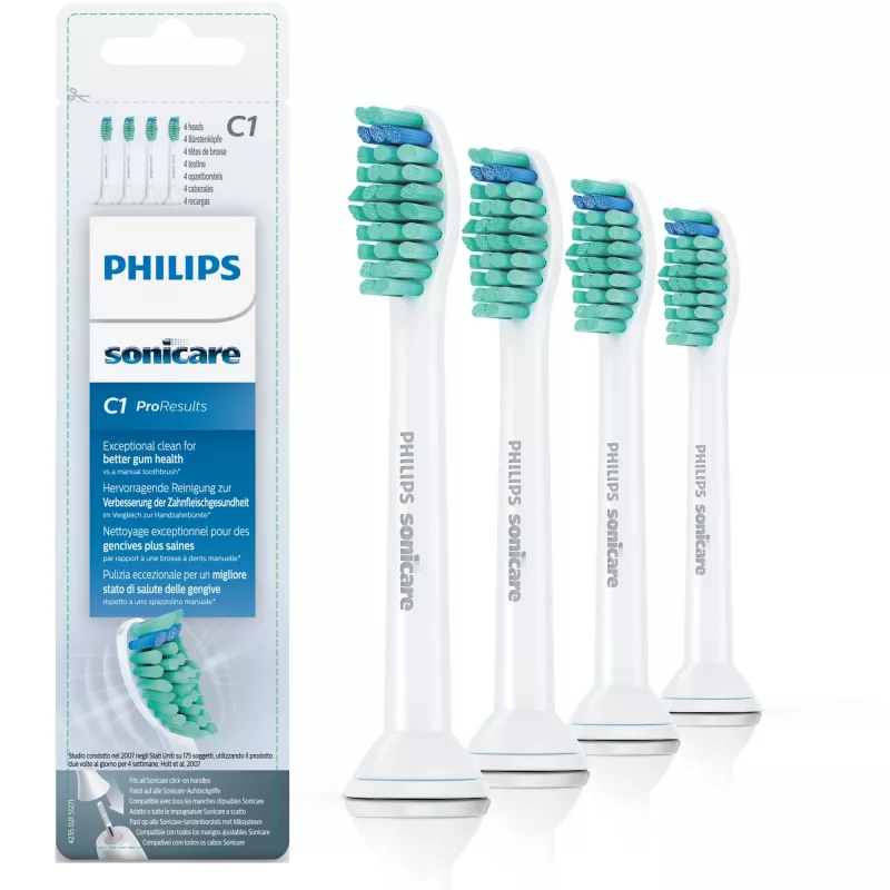 Philips Sonicare ProResults ProResults HX6014/07 pack de 4 cabeças de escova de dentes sónica substituíveis
